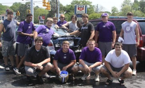 Spring Offensive Line Carwash